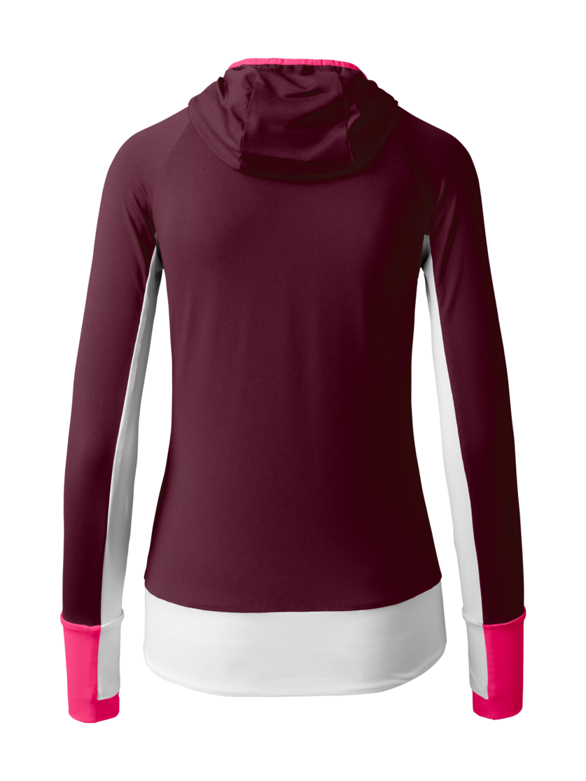 Martini Sportswear - HILLCLIMB Midlayer Jacket W - Midlayers in fairy tale-white-blush - Rückansicht - Damen