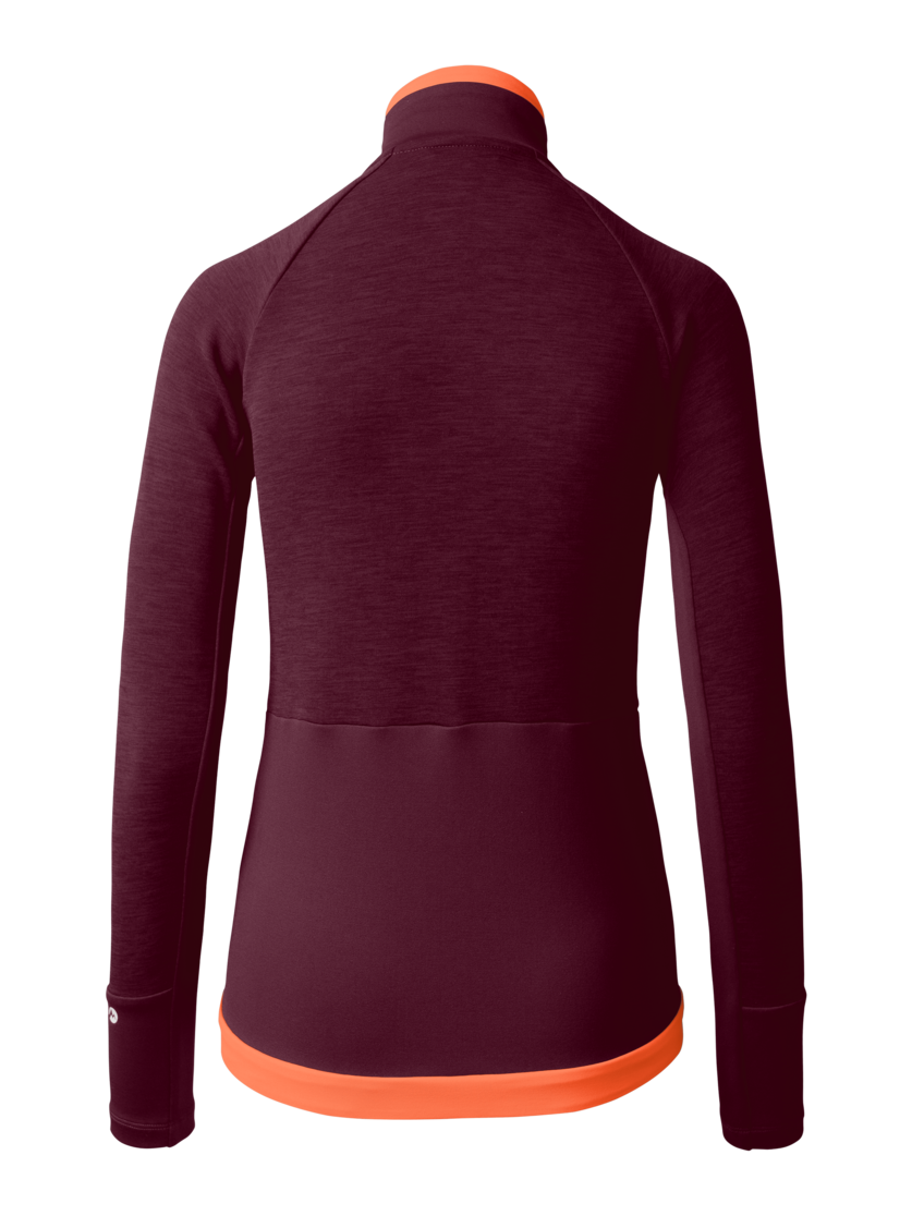 Martini Sportswear - TREKTECH Midlayer Jacket W - Midlayers in fairy tale-mango - Rückansicht - Damen
