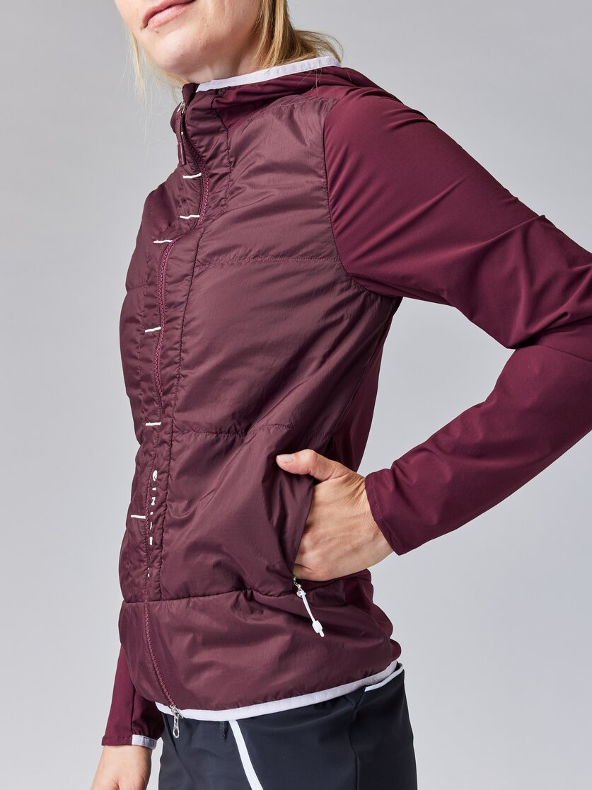 Martini Sportswear - HILLCLIMB Hybrid Jacket G-Loft® W  - Hybridjacken in mosstone - Detail 2 - Damen
