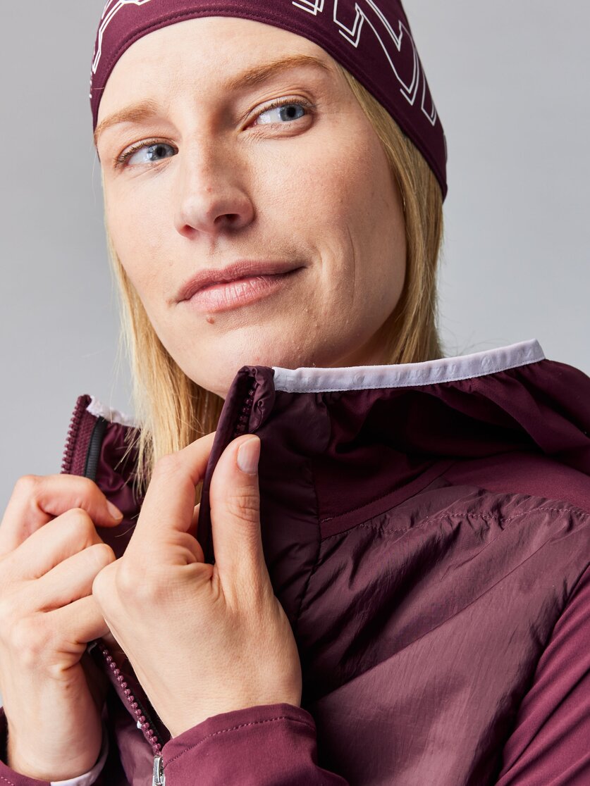 Martini Sportswear - HILLCLIMB Hybrid Jacket G-Loft® W  - Hybridjacken in mosstone - Detail 4 - Damen