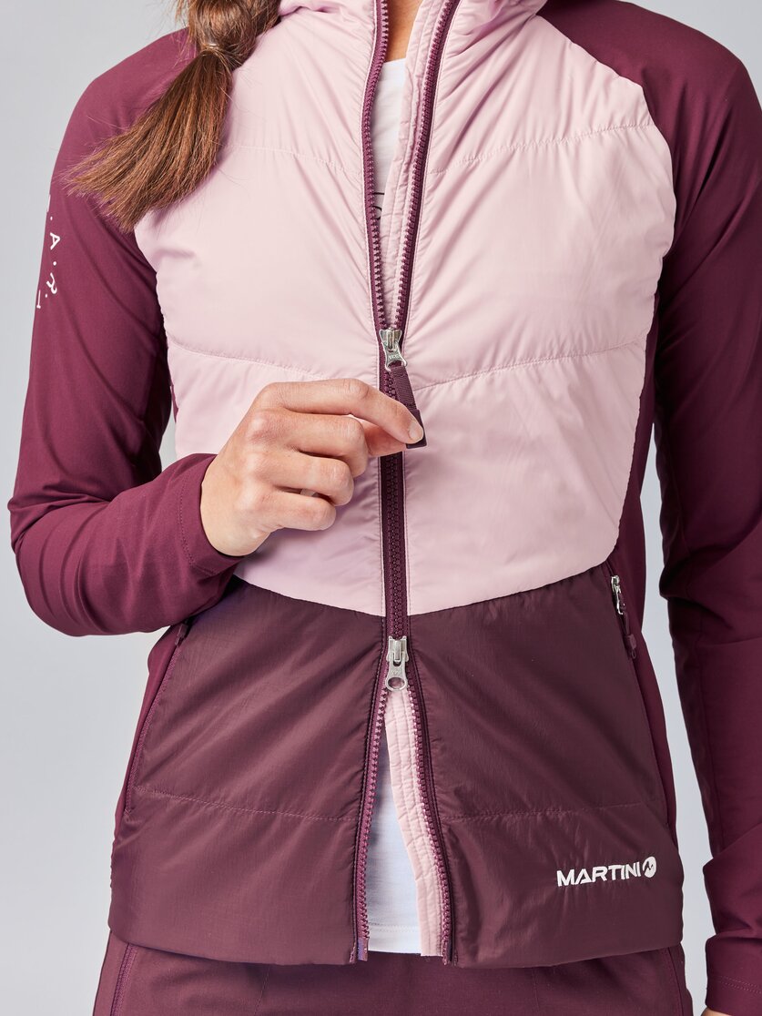 Martini Sportswear - HIGHVENTURE Hybrid Jacket G-Loft® W - Hybrid jackets in tendril-mosstone - Detail 4 - Women