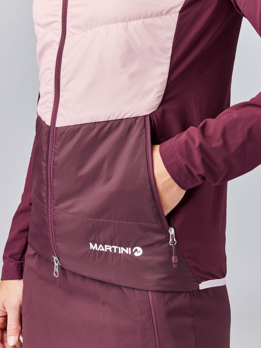 Martini Sportswear - HIGHVENTURE Hybrid Jacket G-Loft® W - Hybrid jackets in tendril-mosstone - Detail 5 - Women