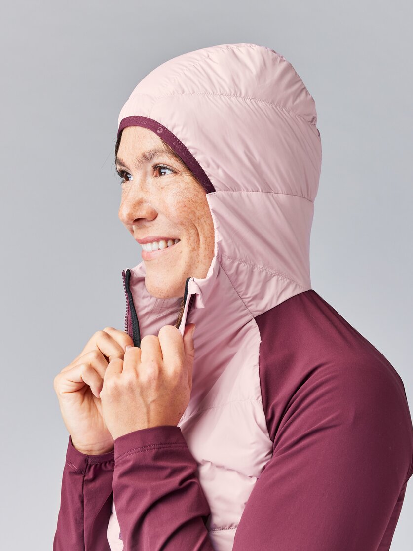 Martini Sportswear - HIGHVENTURE Hybrid Jacket G-Loft® W - Hybrid jackets in tendril-mosstone - Detail 7 - Women