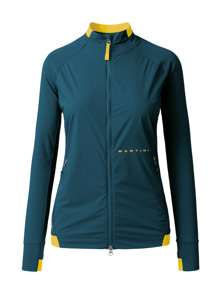 Martini Sportswear - TREKTECH Hybrid Jacket W - Giacche ibride in poseidon - vista frontale - Donna