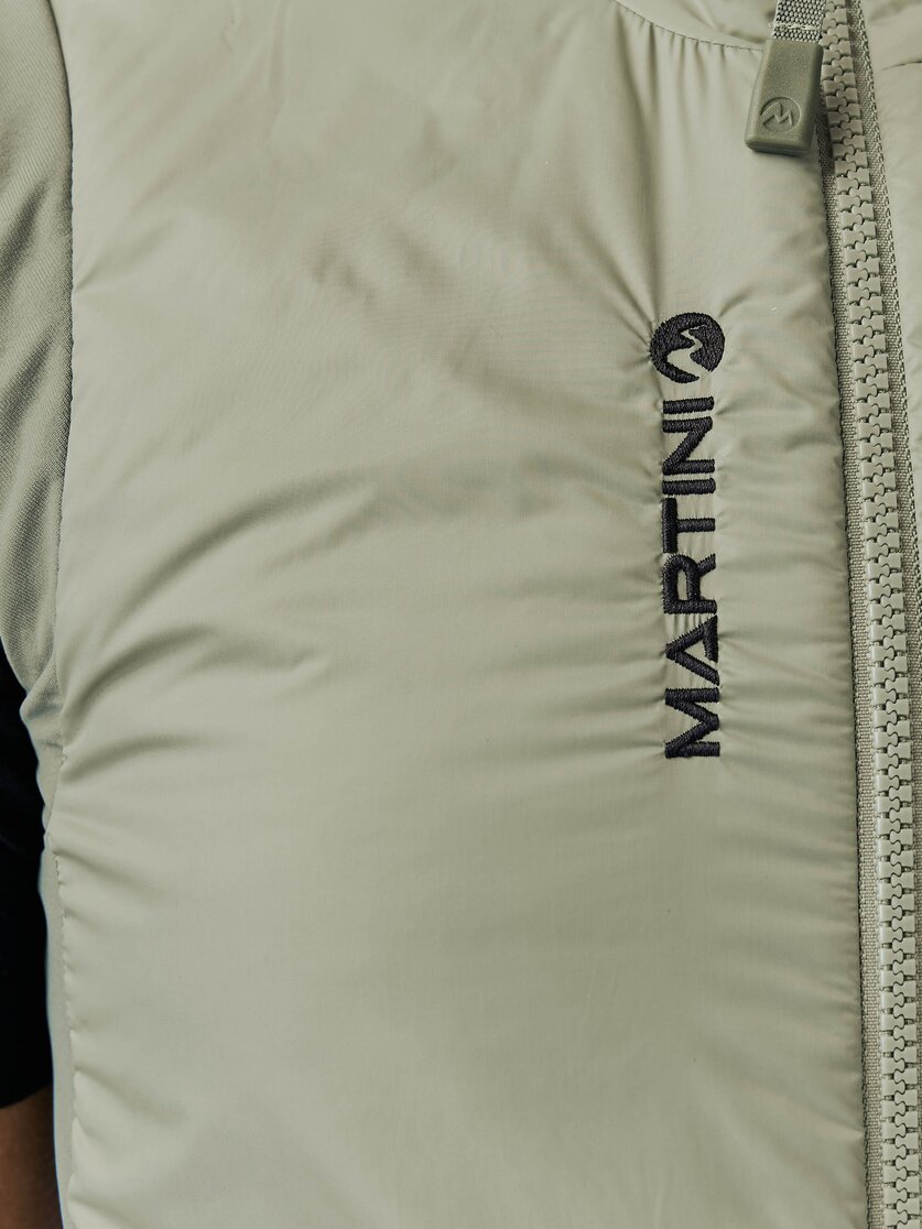Martini Sportswear - ALPMATE Hybrid Vest G-Loft® W - Westen in tendril-mosstone - Detail 4 - Damen