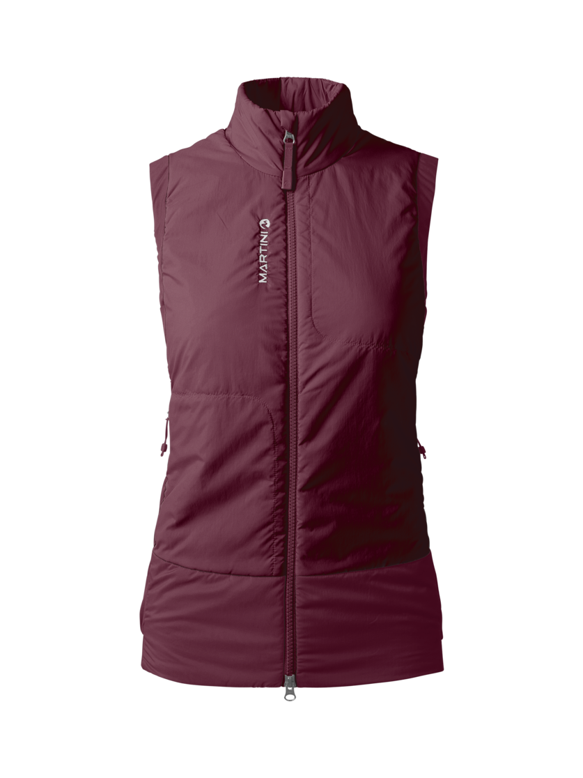 Martini Sportswear - ALPMATE Hybrid Vest G-Loft® W - Outdoor vests in fairy tale - front view - Women