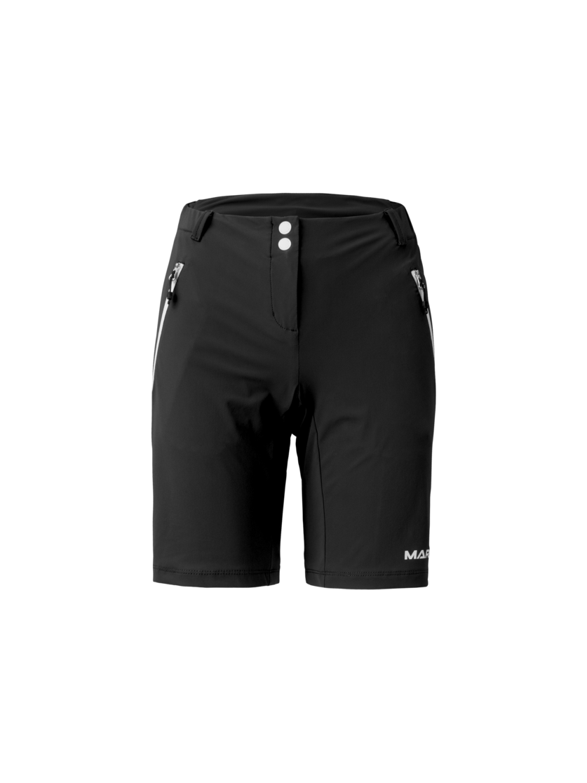 Martini Sportswear - VIA Shorts W - Kurze Hosen in black - Vorderansicht - Damen