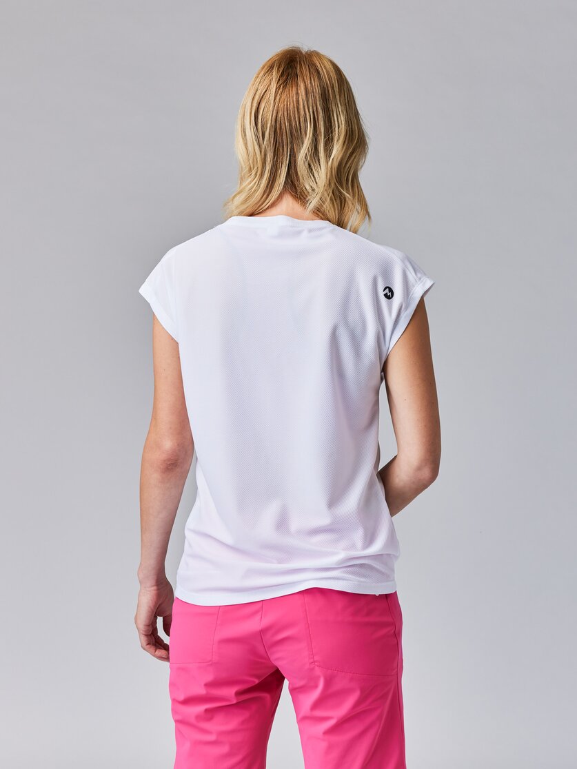 Martini Sportswear - FIRSTLIGHT Shirt Straight W - T-Shirts in greenery - Rückansicht Model - Damen