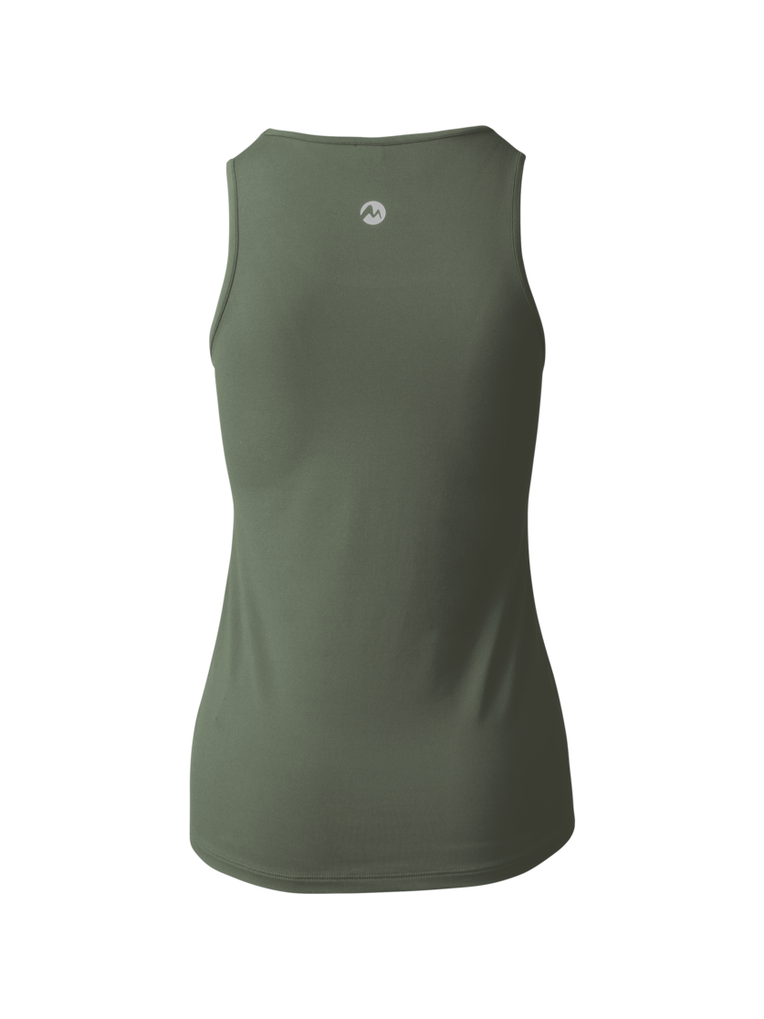Martini Sportswear - ALPMATE Sleeveless Shirt Straight W - Tops in mosstone - Rückansicht - Damen