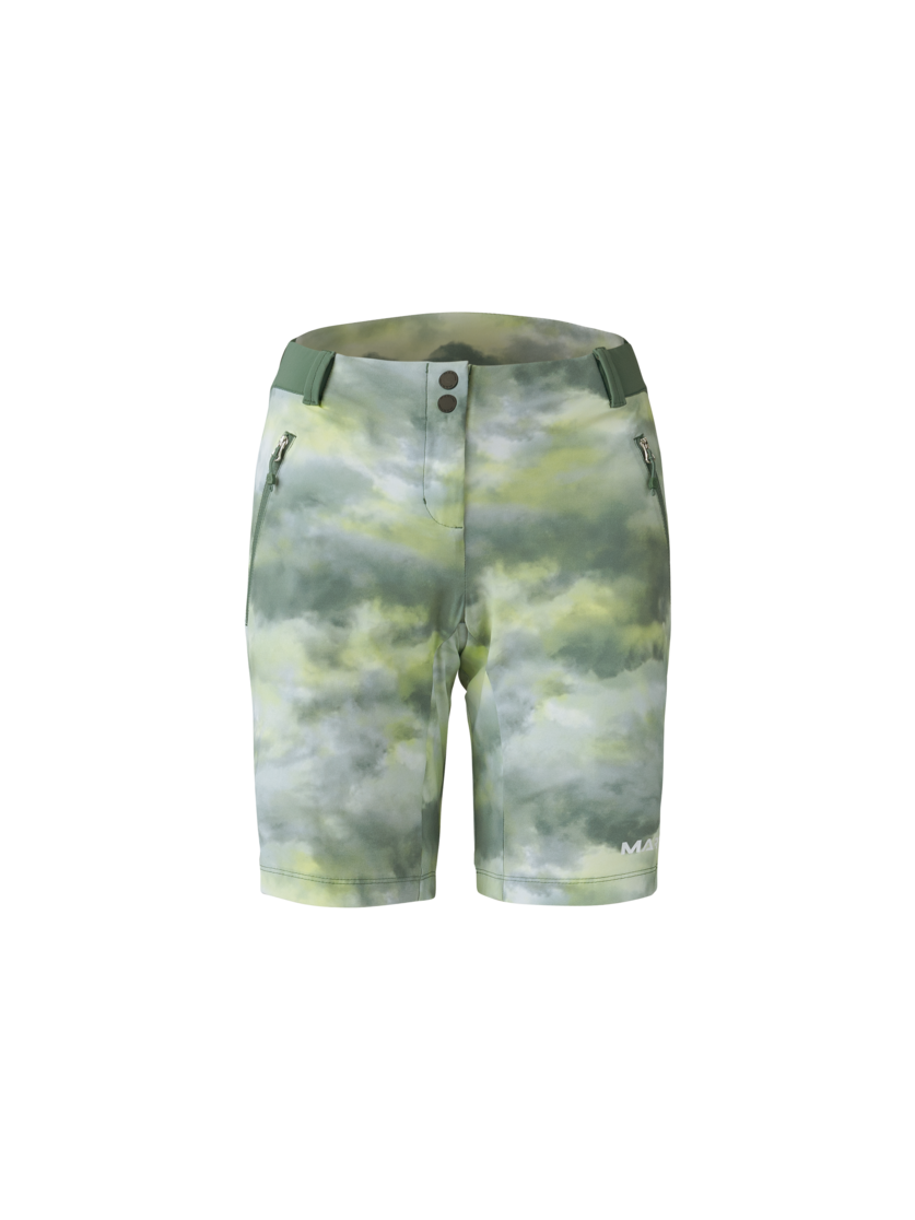 Martini Sportswear - SUNRISE Shorts W - Kurze Hosen in mosstone-greenery - Vorderansicht - Damen