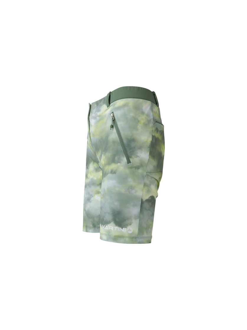 Martini Sportswear - SUNRISE Shorts W - Kurze Hosen in mosstone-greenery - Seitenansicht - Damen