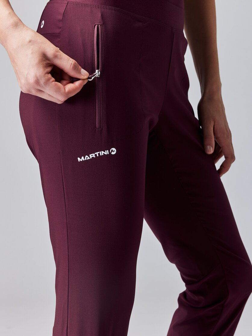 Martini Sportswear - HILLCLIMB Pants W - Lange Hosen in mosstone - Detail 3 - Damen