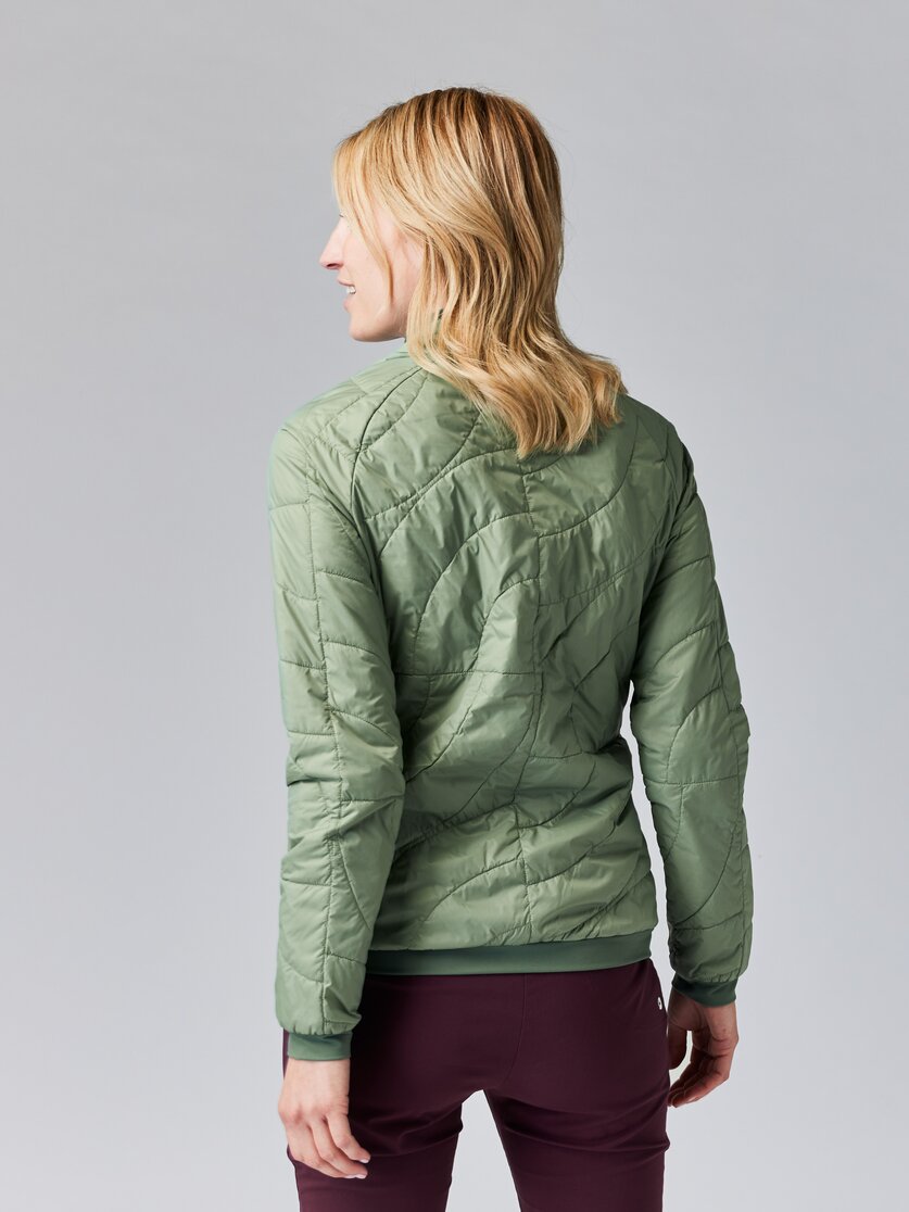 Martini Sportswear - ALPMATE Padded Jacket G-Loft® W - Primaloft & Gloft Jacken in tendril - Rückansicht Model - Damen