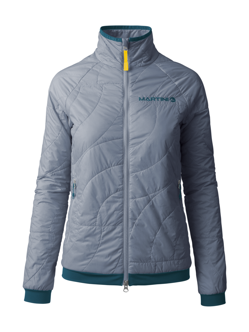 Martini Sportswear - ALPMATE Padded Jacket G-Loft® W - Primaloft & Gloft Jacken in moon - Vorderansicht - Damen