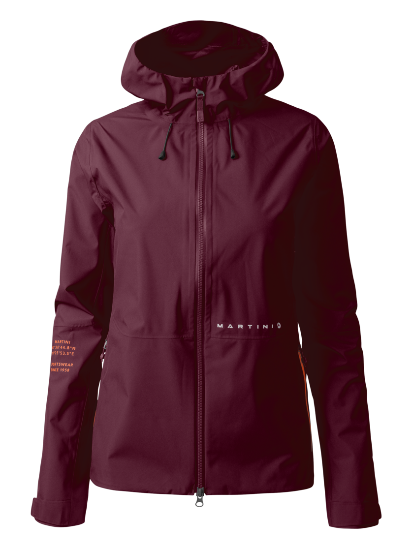 Martini Sportswear - TREKTECH 2.5L Jacket W - Giacche Hardshell in fairy tale - vista frontale - Donna