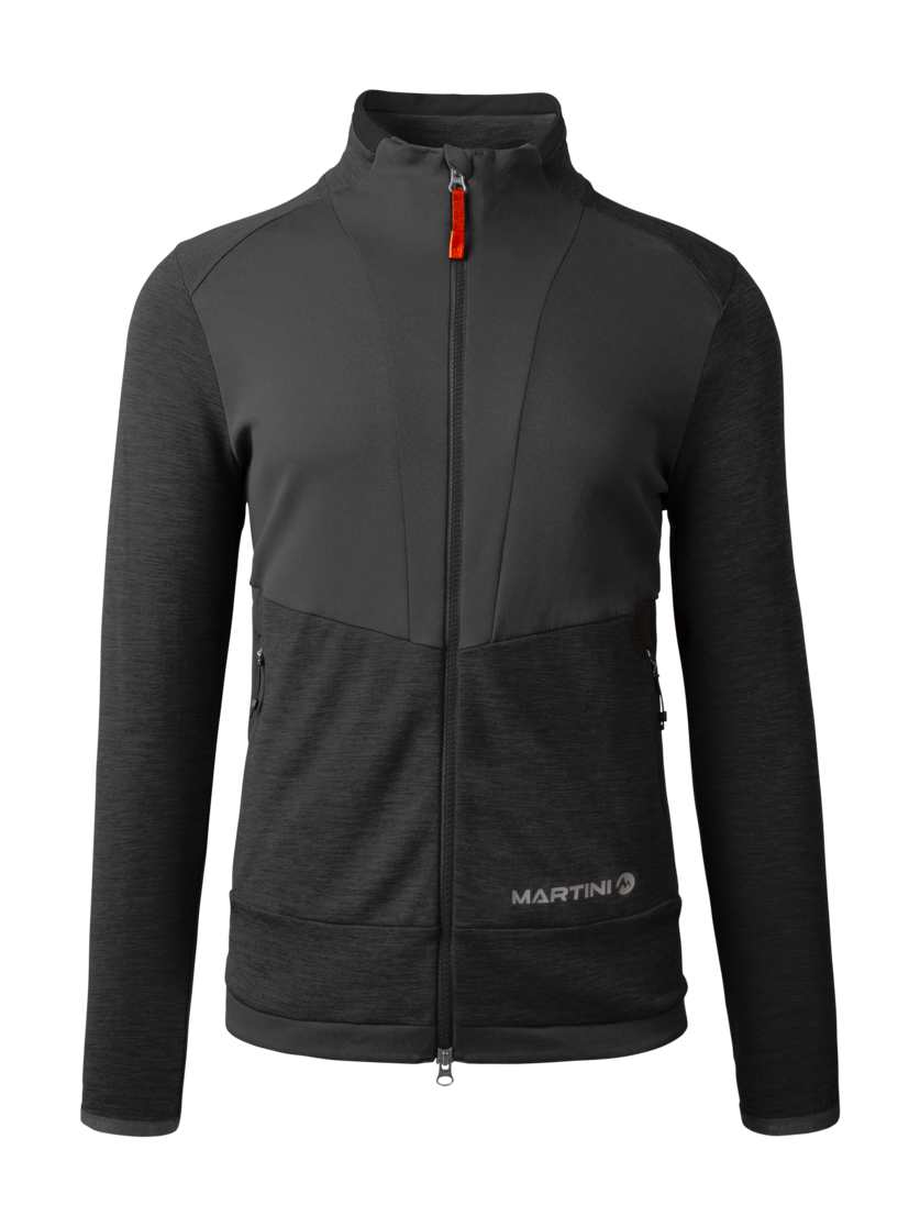 Martini Sportswear - TREKTECH Midlayer Jacket M - Midlayers in black - Vorderansicht - Herren