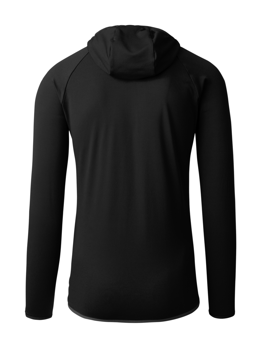 Martini Sportswear - HIGHVENTURE Midlayer Jacket M - Pile in black-steel - vista posteriore - Uomo