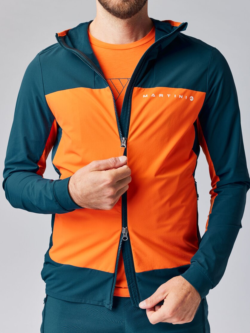 Martini Sportswear - ALPMATE Midlayer Jacket M - Midlayers in mosstone-black - Detail 2 - Men