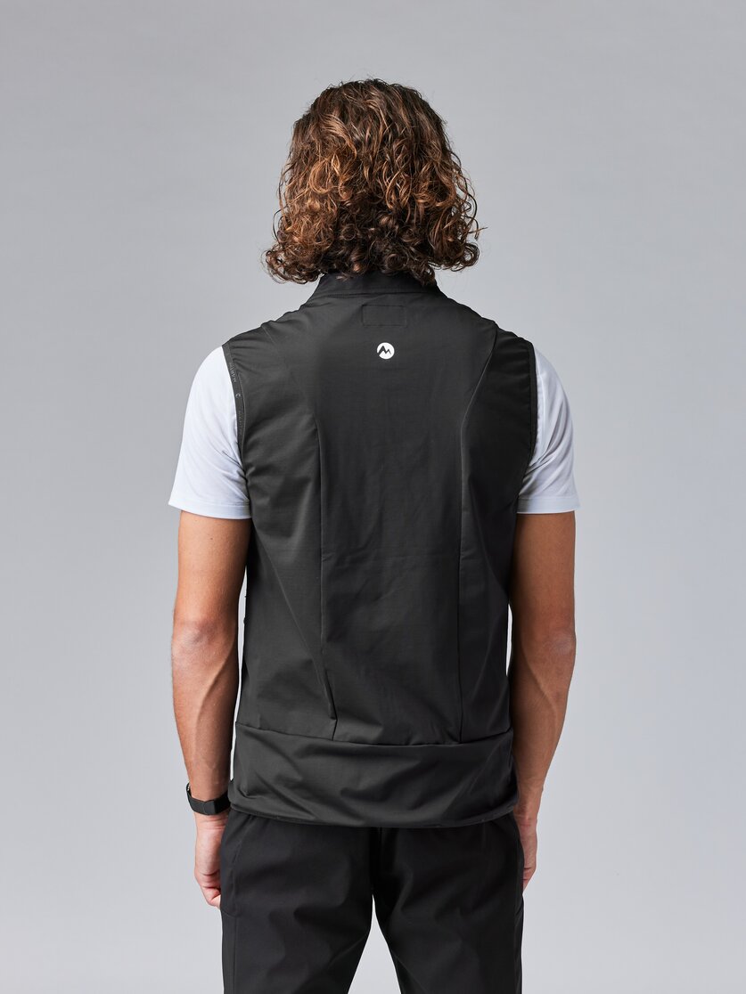 Martini Sportswear - ALPMATE Hybrid Vest G-Loft® M - Westen in mosstone - Rückansicht Model - Herren