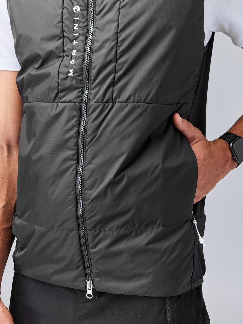 Martini Sportswear - ALPMATE Hybrid Vest G-Loft® M - Westen in mosstone - Detail 3 - Herren
