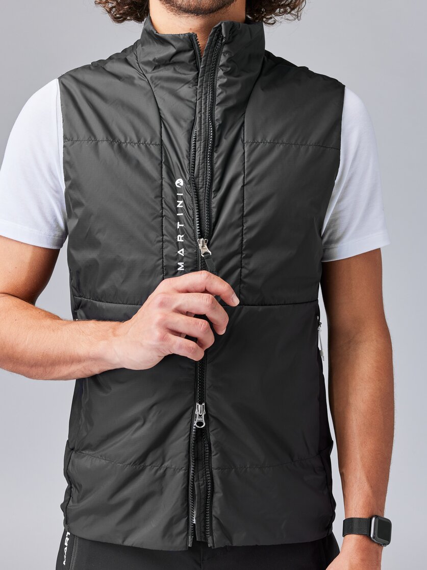 Martini Sportswear - ALPMATE Hybrid Vest G-Loft® M - Westen in mosstone - Detail 5 - Herren