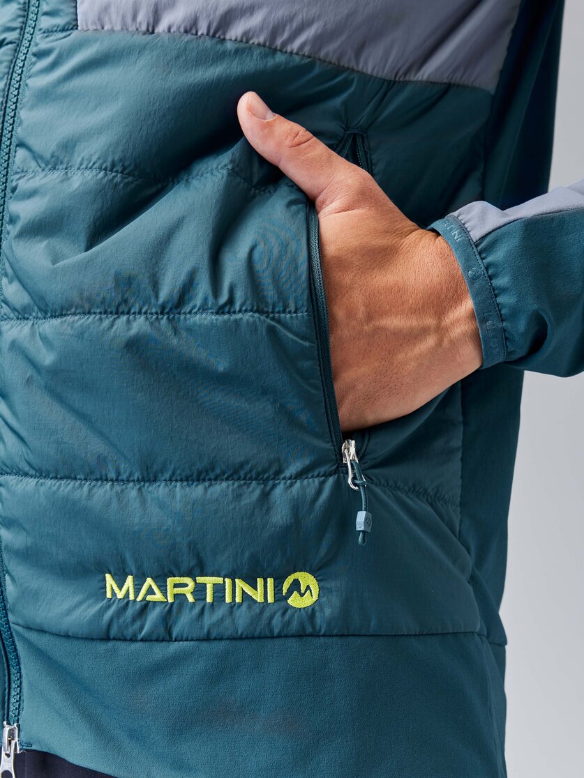 Martini Sportswear - HIGHVENTURE Hybrid Jacket Primaloft® Gold M - Giacche ibride in mosstone-greenery - Dettaglio 2 - Uomo