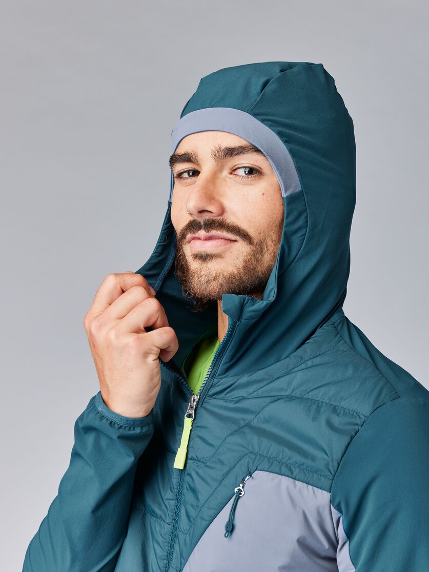 Martini Sportswear - HIGHVENTURE Hybrid Jacket Primaloft® Gold M - Giacche ibride in mosstone-greenery - Dettaglio 6 - Uomo