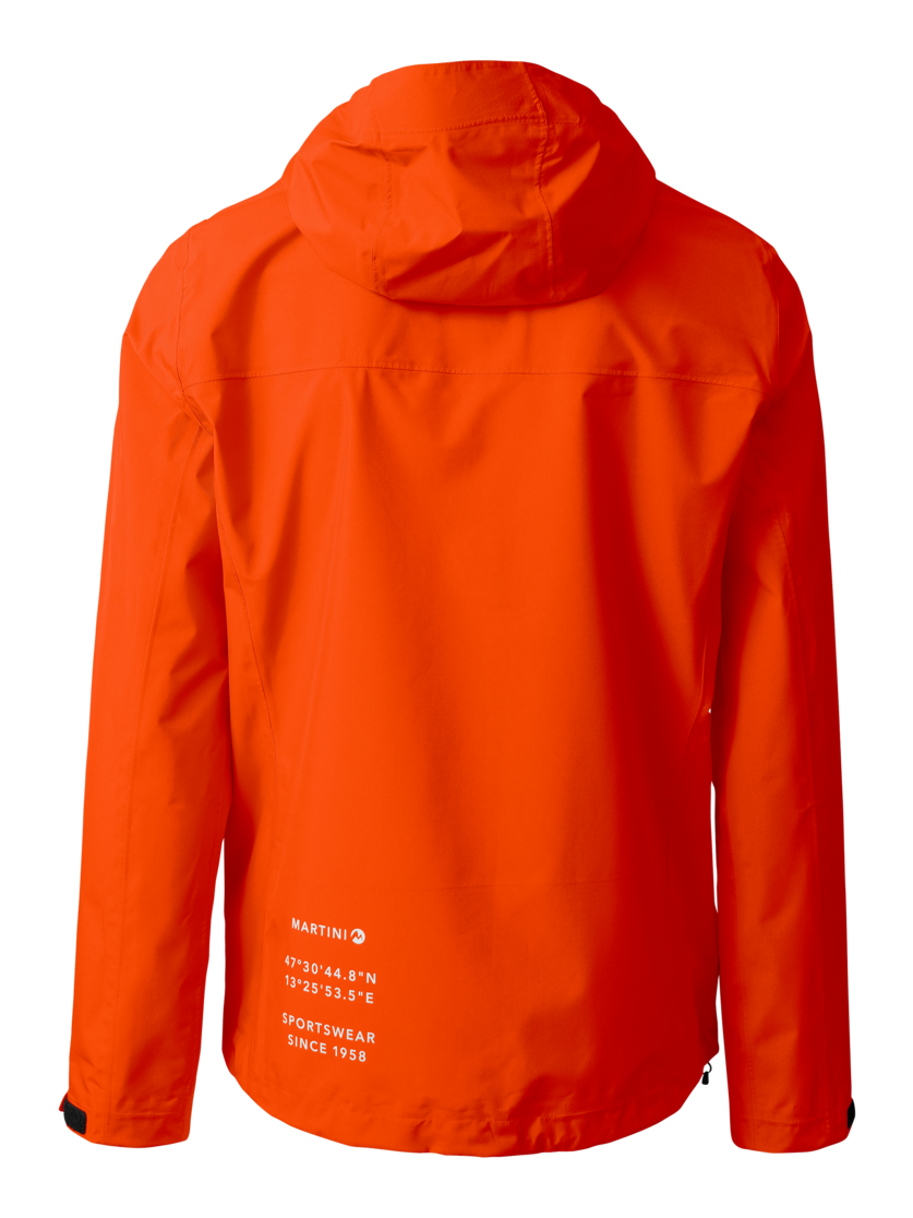 Martini Sportswear - TREKTECH 2.5L Jacket M - Hardshell Jacken in saffron - Rückansicht - Herren