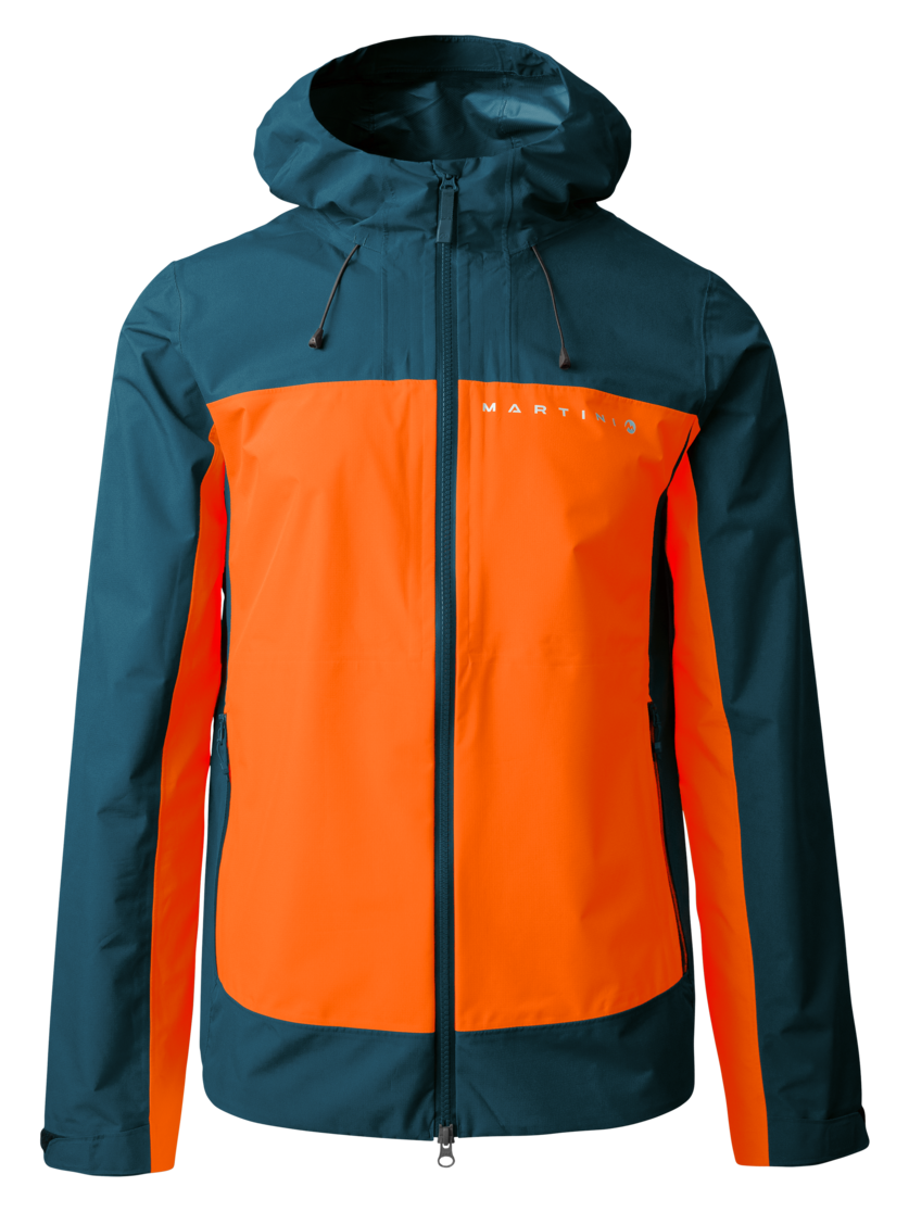 Martini Sportswear - TREKTECH 2.5L Jacket M - Giacche Hardshell in poseidon-fire - vista frontale - Uomo