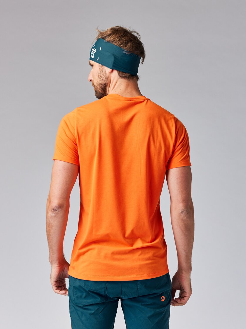 Martini Sportswear - HILLCLIMB Shirt M - T-Shirts in greenery-mosstone - Rückansicht Model - Herren