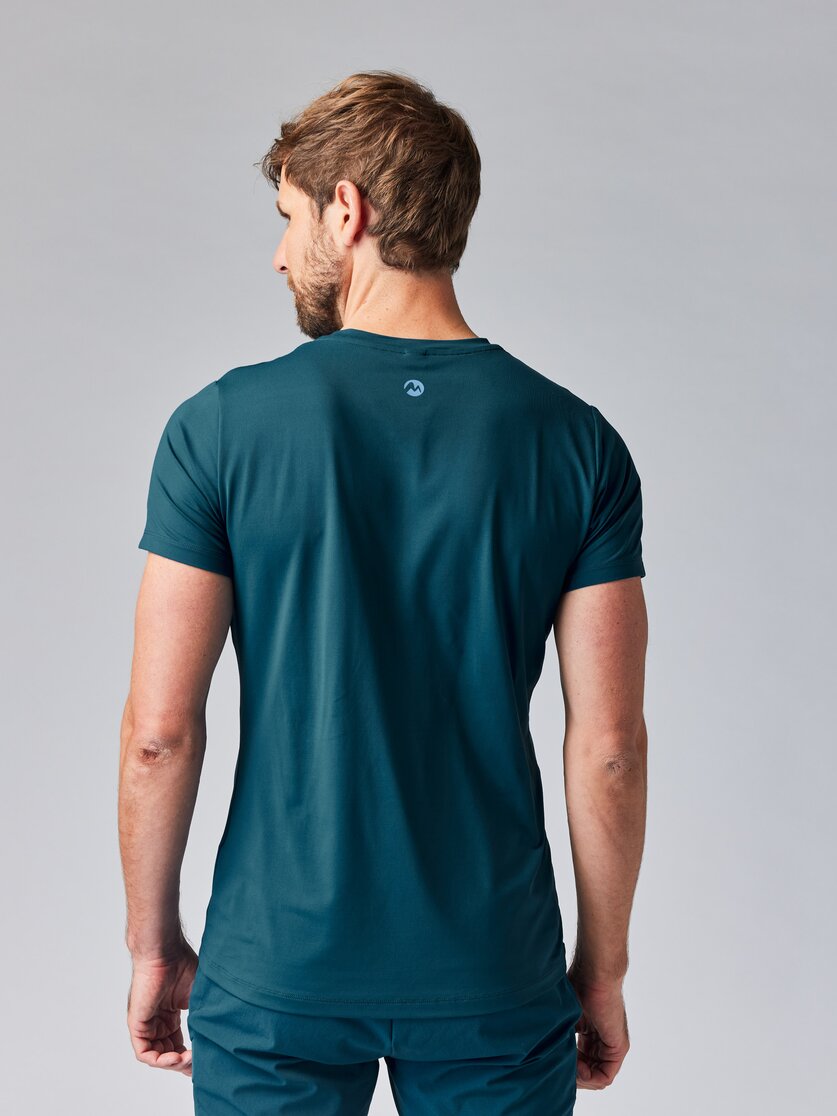 Martini Sportswear - NEVERREST Shirt M - T-Shirts in greenery-mosstone - Rückansicht Model - Herren