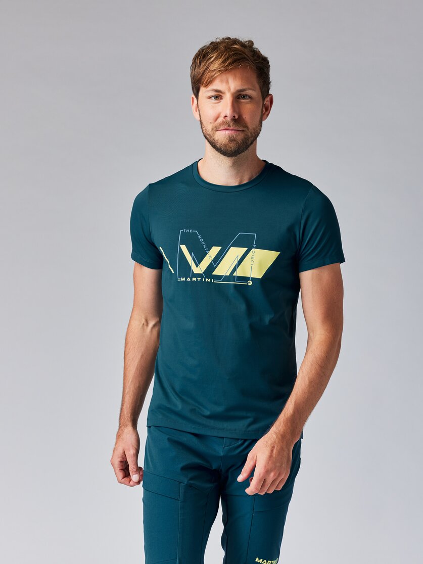 Martini Sportswear - NEVERREST Shirt M - T-Shirts in greenery-mosstone - Detail 2 - Herren