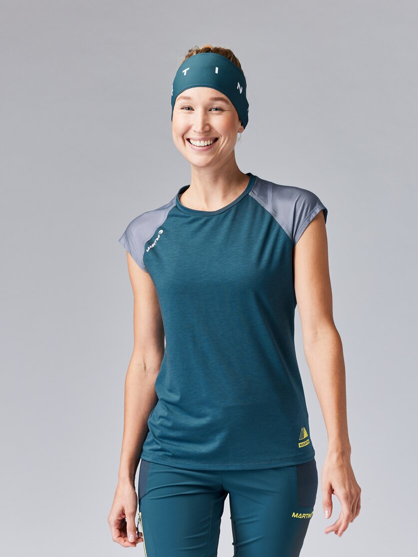Martini Sportswear - PACEMAKER Shirt W - T-Shirts in poseidon-moon - Vorderansicht Model - Damen