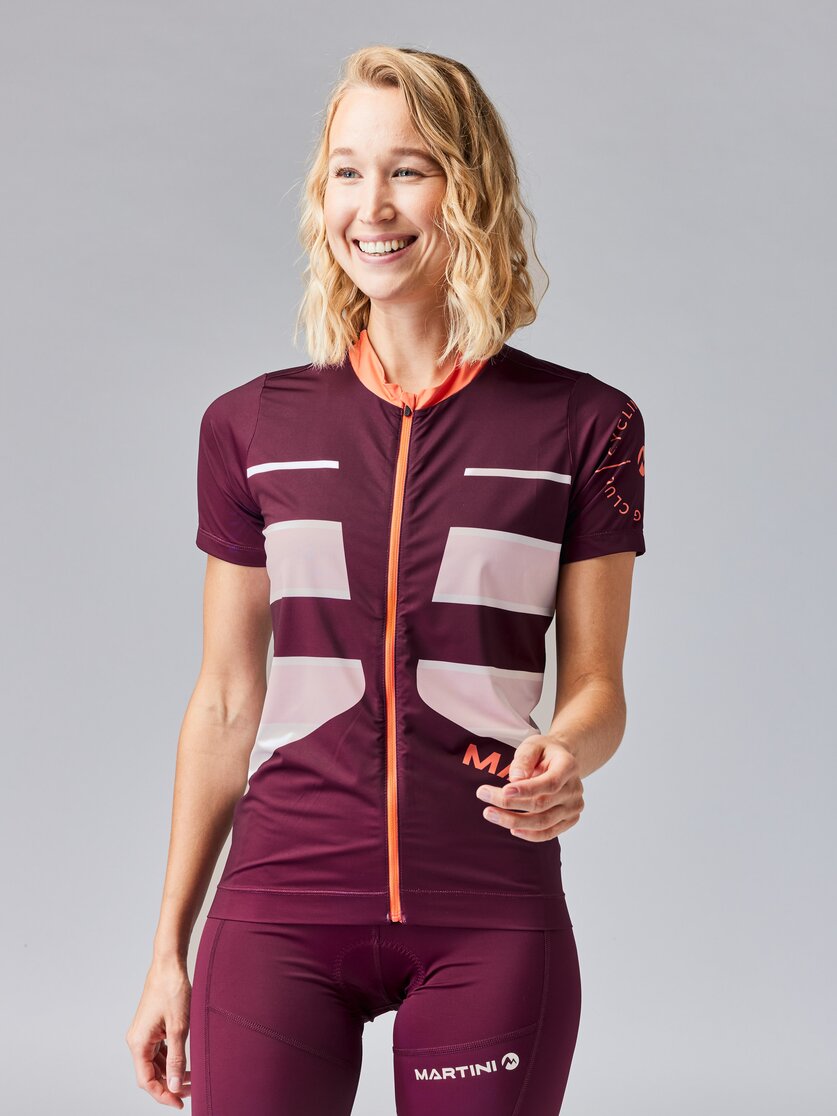 Martini Sportswear - FLOWTRAIL Zip Shirt Dynamic W - T-Shirts in black-steel - Vorderansicht Model - Damen