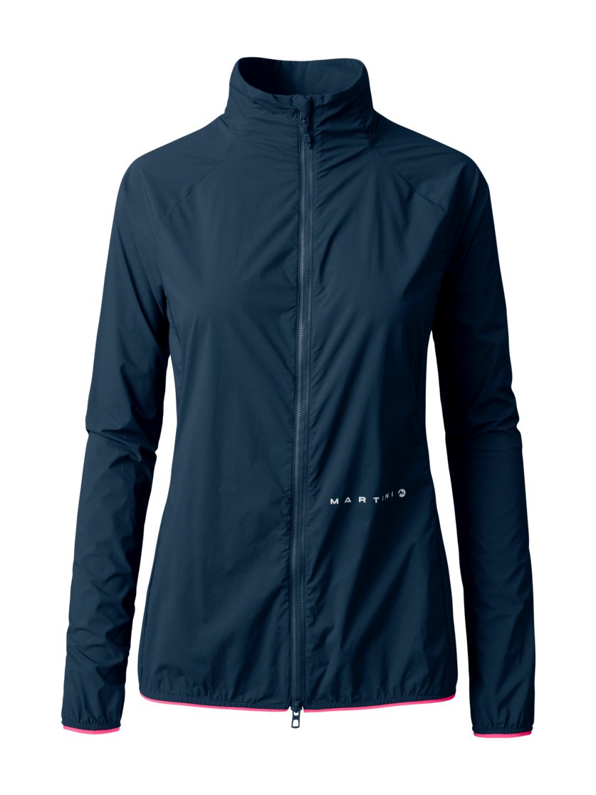 Martini Sportswear - FLOWTRAIL Jacket W - Windbreaker Jacken in true navy - Vorderansicht - Damen