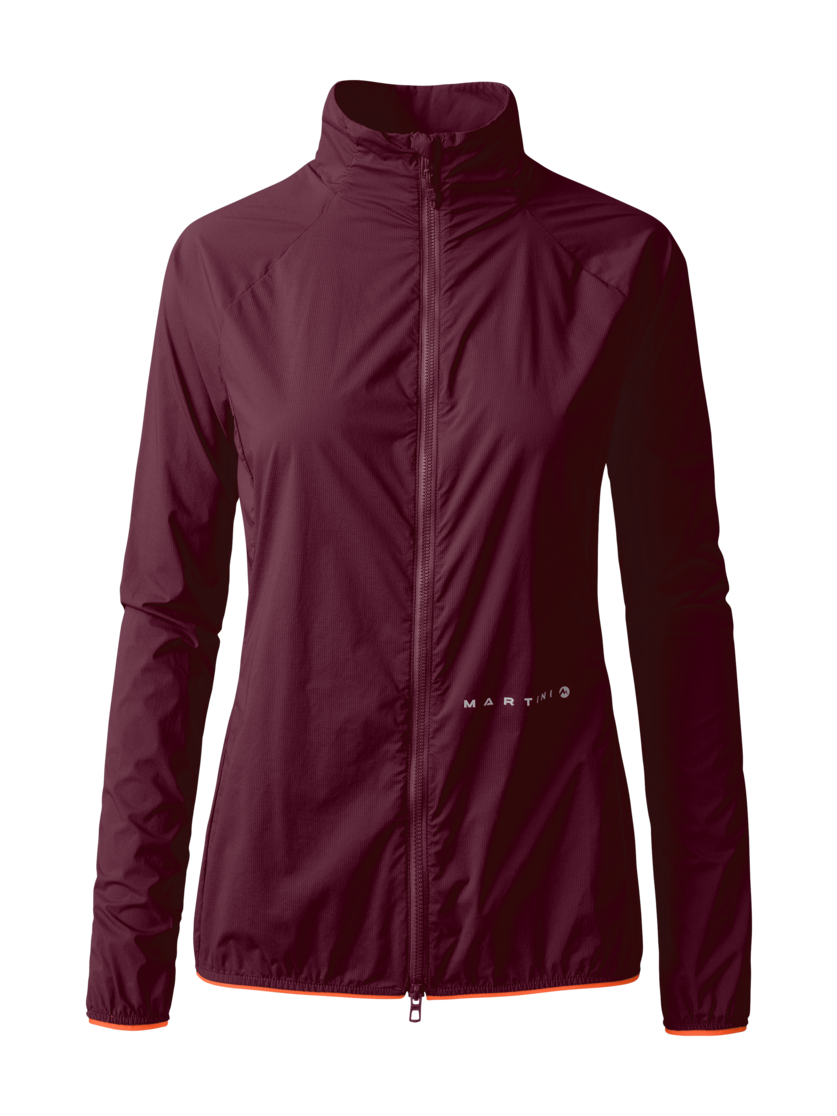 Martini Sportswear - FLOWTRAIL Jacket W - Giacca a vento in fairy tale - vista frontale - Donna