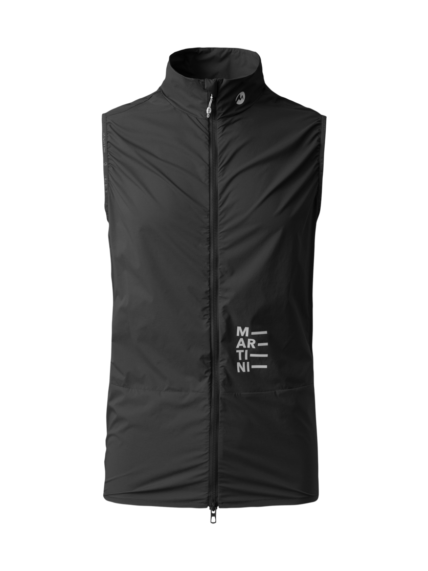 Martini Sportswear - FLOWTRAIL Vest M - Westen in black - Vorderansicht - Herren