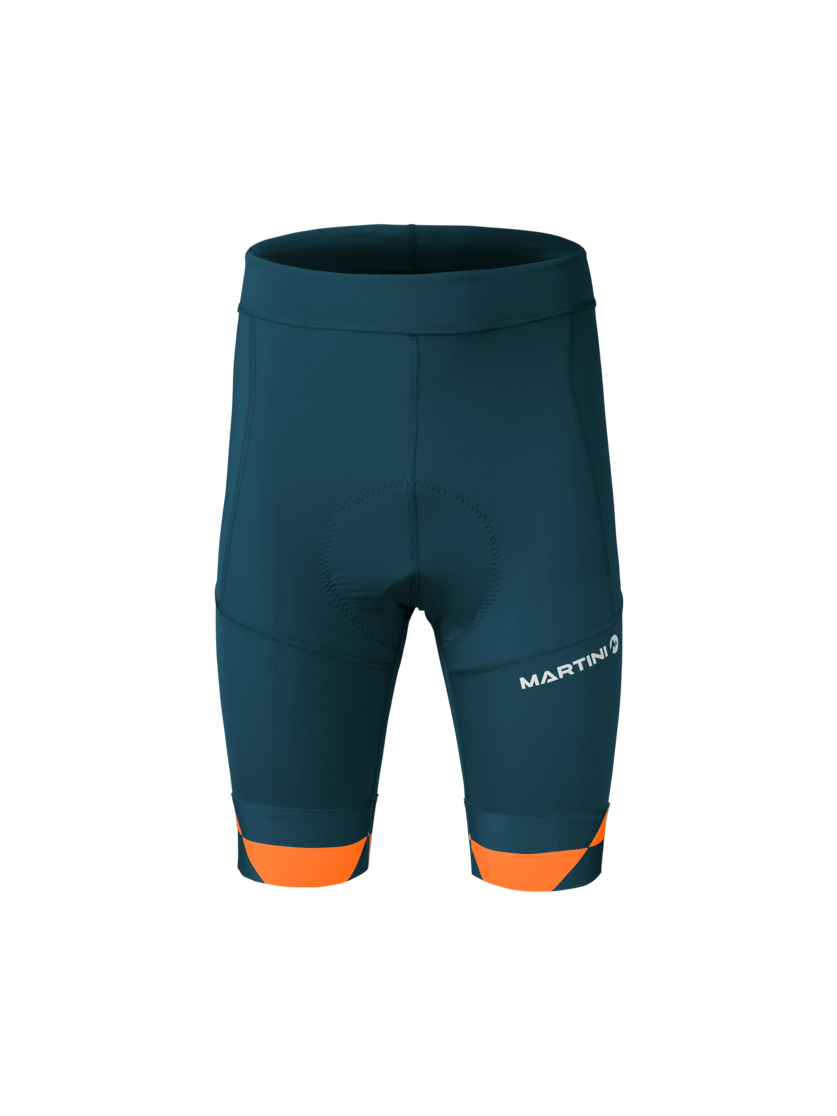 Martini Sportswear - FLOWTRAIL Shorts M - Shorts in poseidon-fire - front view - Men