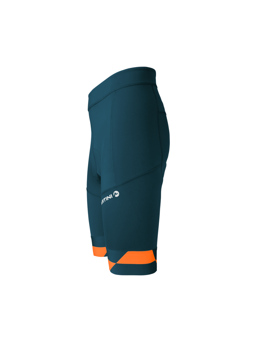 Martini Sportswear - FLOWTRAIL Shorts M - Shorts in poseidon-fire - side view - Men