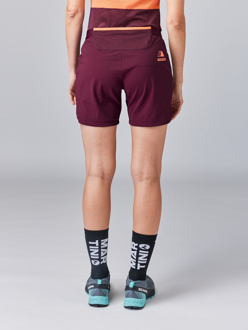 Martini Sportswear - PACEMAKER Shorts W - Kurze Hosen in poseidon - Rückansicht Model - Damen