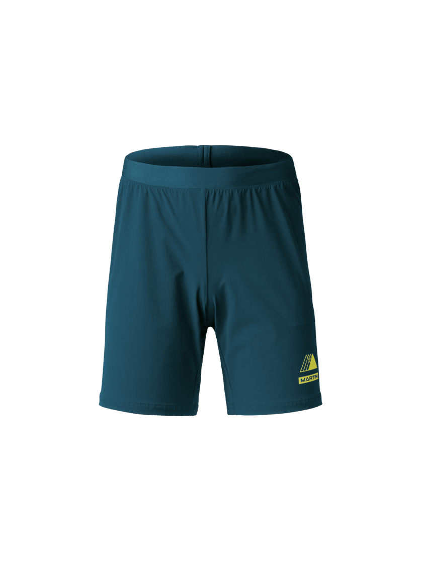 Martini Sportswear - PACEMAKER Shorts M - Kurze Hosen in poseidon-greenery - Vorderansicht - Herren