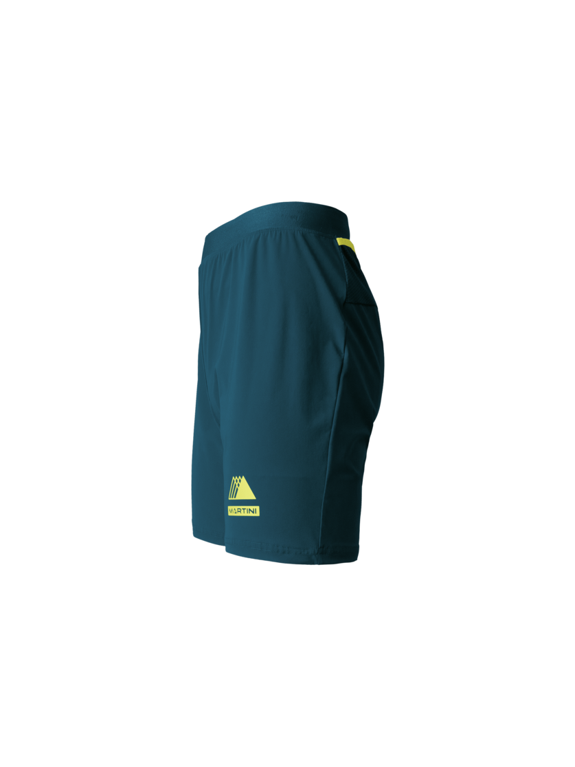Martini Sportswear - PACEMAKER Shorts M - Kurze Hosen in poseidon-greenery - Seitenansicht - Herren