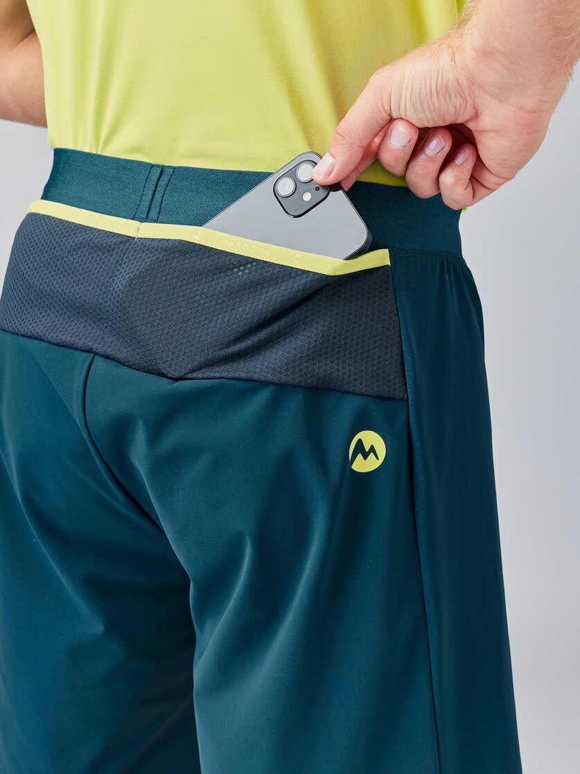 Martini Sportswear - PACEMAKER Shorts M - Kurze Hosen in black-white - Detail 4 - Herren
