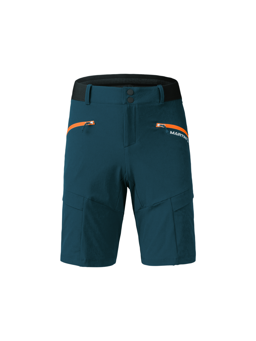 Martini Sportswear - ALPMATE Shorts Dynamic M - Shorts in poseidon-fire - front view - Men