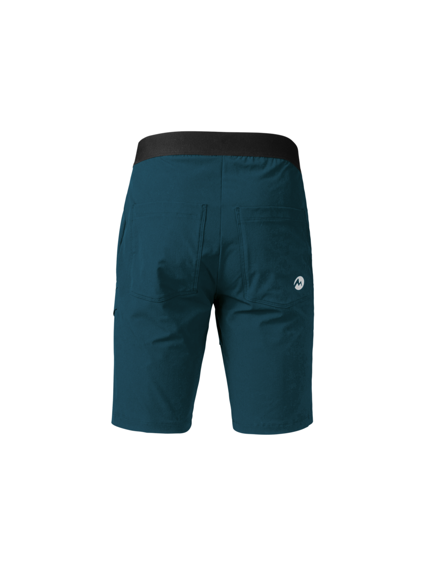 Martini Sportswear - ALPMATE Shorts Dynamic M - Shorts in poseidon-fire - rear view - Men