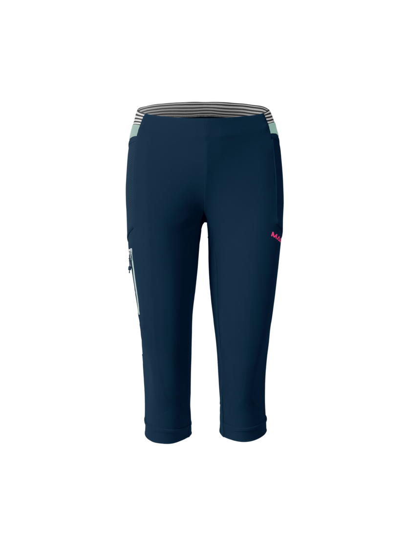 Martini Sportswear - PACEMAKER Capri Pants W - Pantaloni capri in true navy - vista frontale - Donna