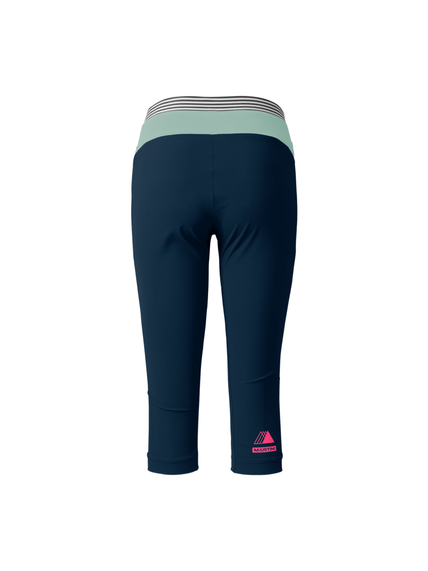 Martini Sportswear - PACEMAKER Capri Pants W - Pantaloni capri in true navy - vista posteriore - Donna