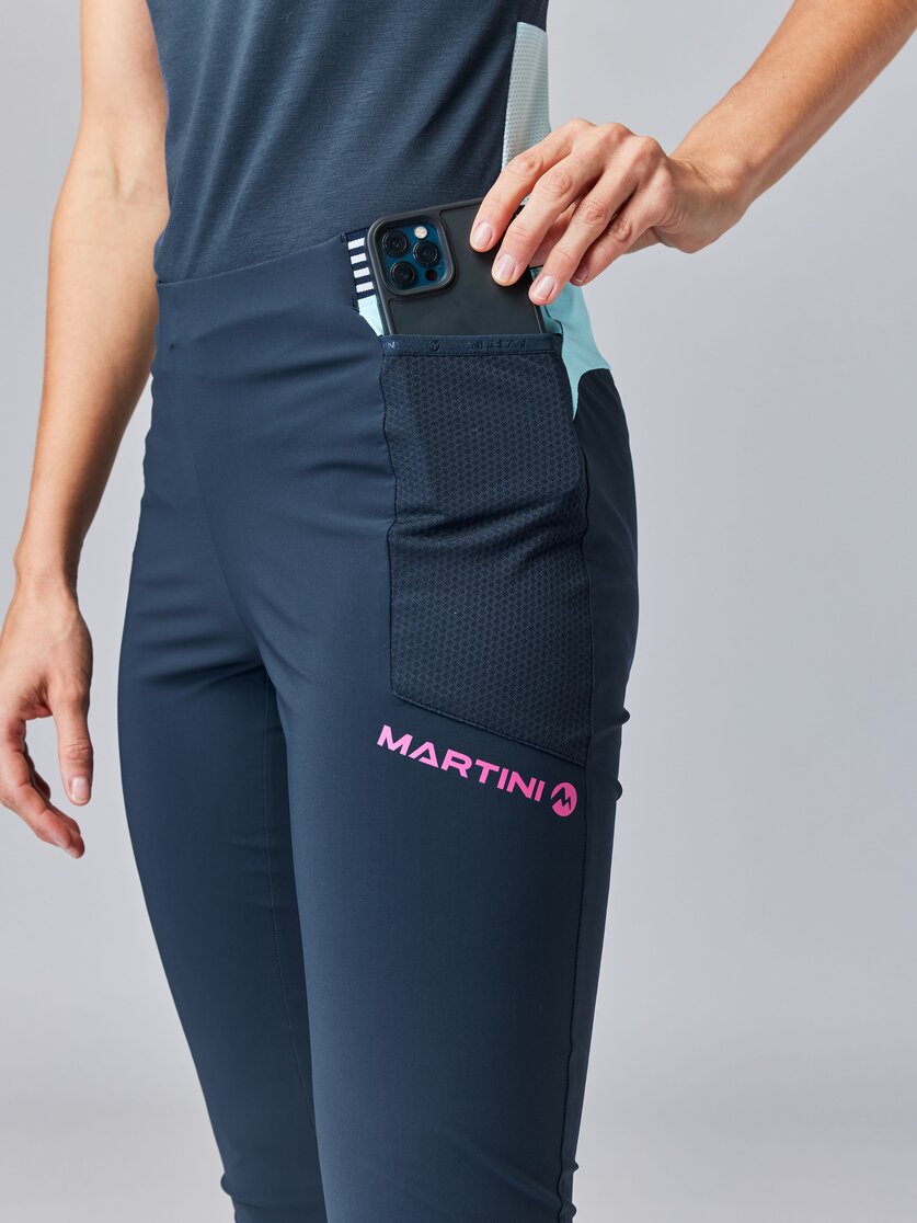 Martini Sportswear - PACEMAKER Capri Pants W - Pantaloni capri in poseidon - Dettaglio 1 - Donna