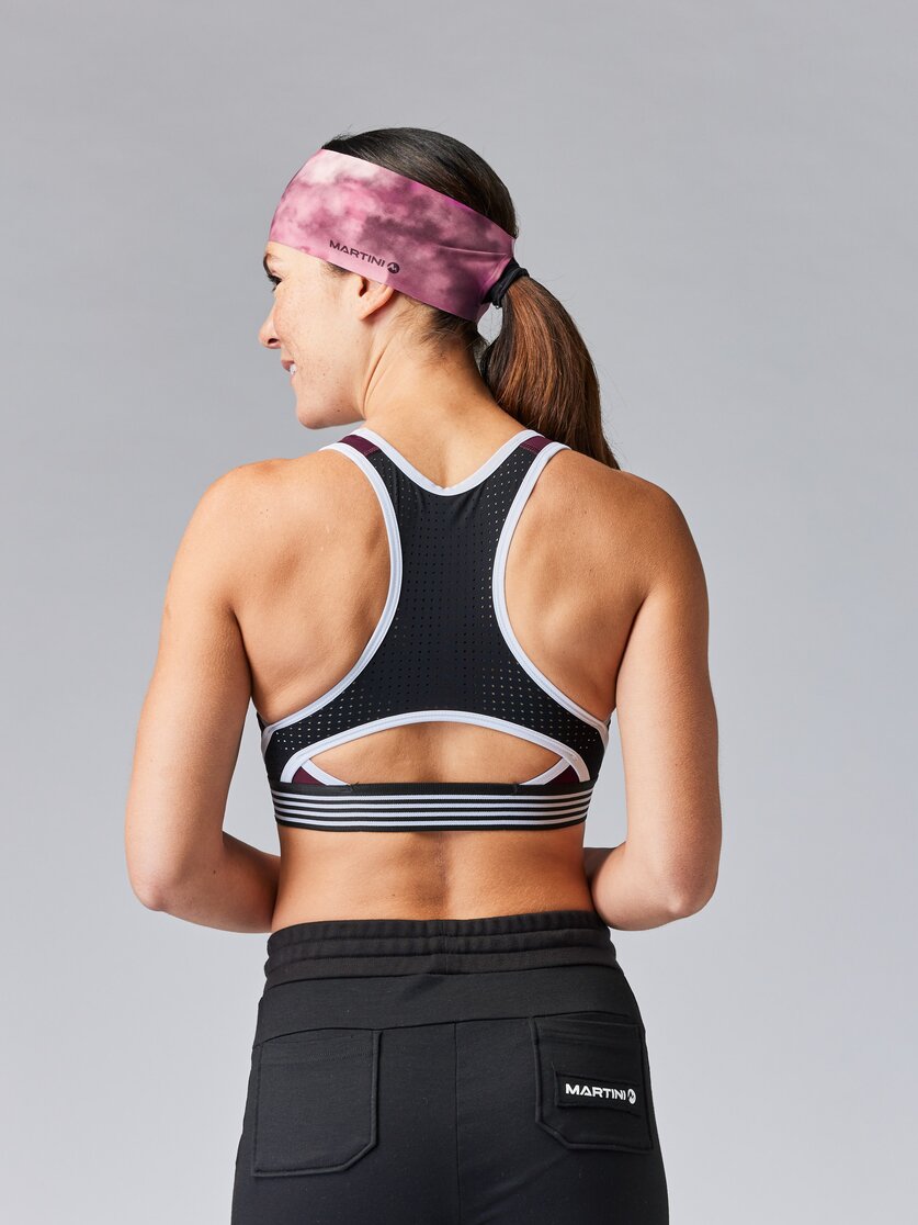 Martini Sportswear - WANTED Bra W - Sport bras in fairy tale - rear view model - Women