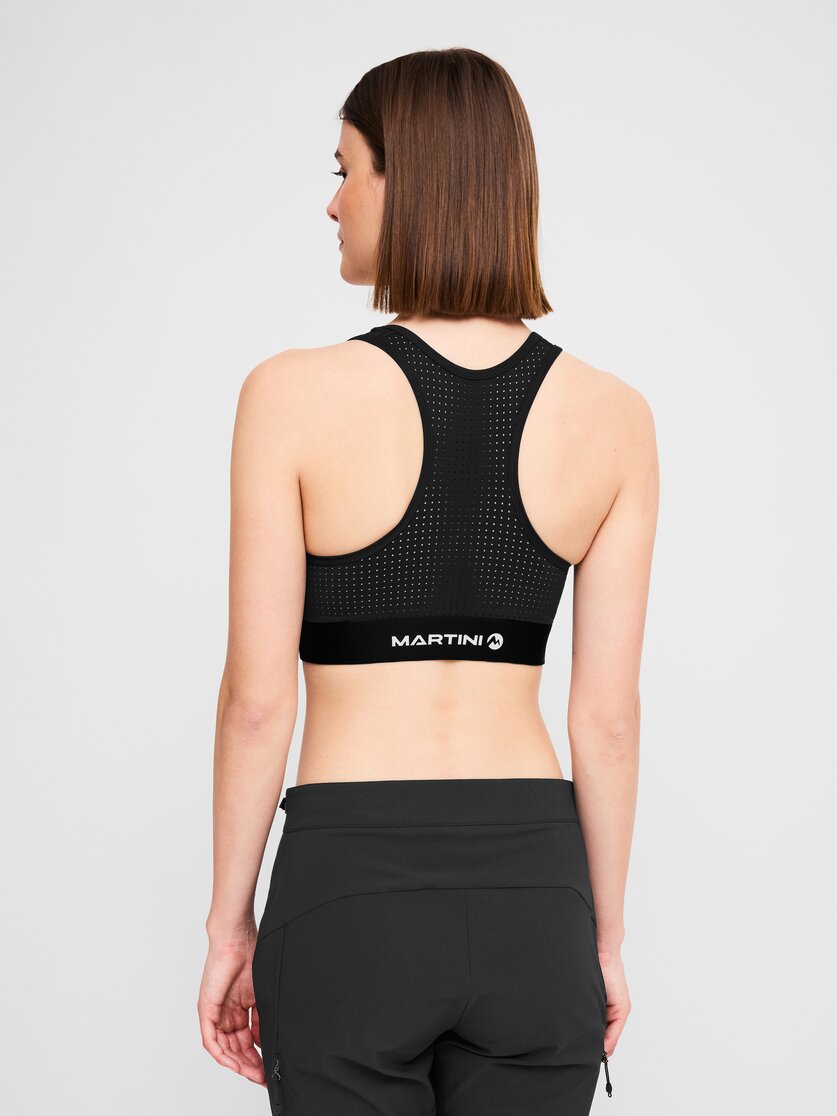 Martini Sportswear - Wanted Bra W - Sport BHs in black - Rückansicht Model - Damen